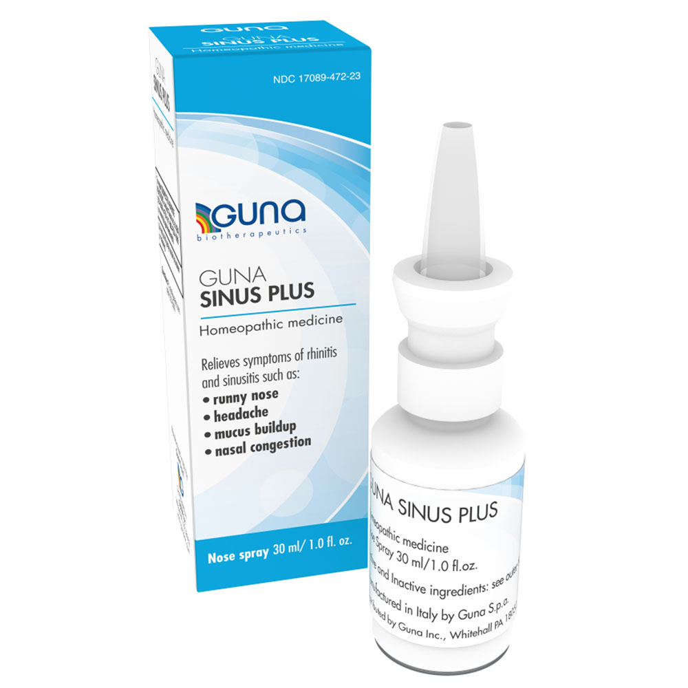 GUNA Sinus Plus - homeopathic sinus relief medicine